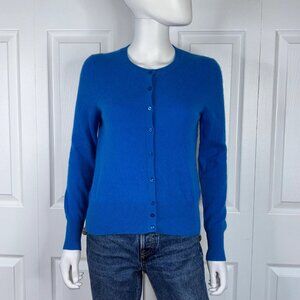 cashmere blue cardigan women's  XS
